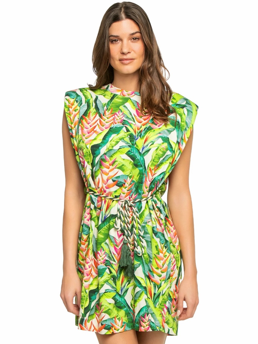 Farm Rio Tropical T-Shirt Dress